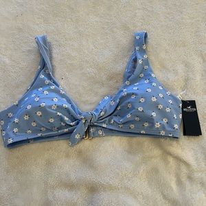 Tie front bikini top